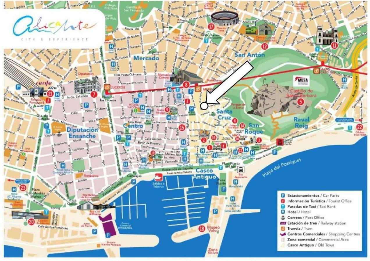 San Cristobal Apartment - Alicante City Center Экстерьер фото
